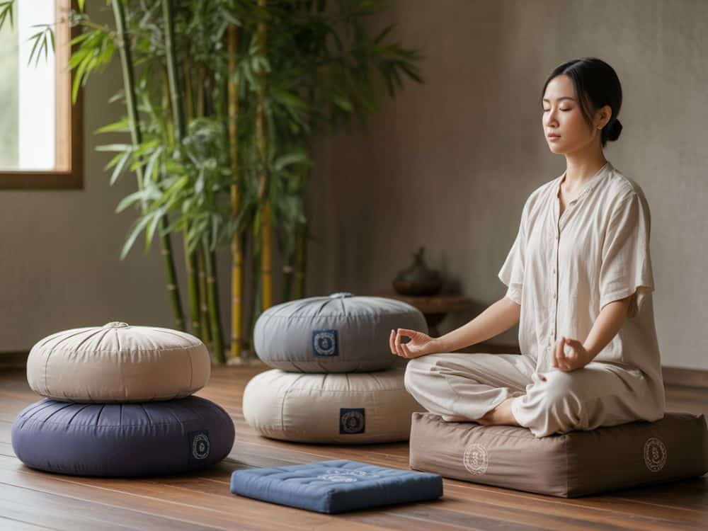 Best meditation cushion for vipassana that supports posture