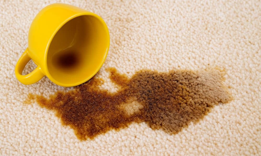 How to get coffee out of a wool rug?