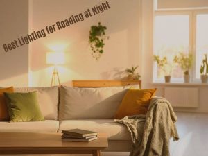 Best lighting for reading at night without eye strain
