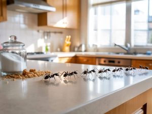 Why do i suddenly have black ants in my house