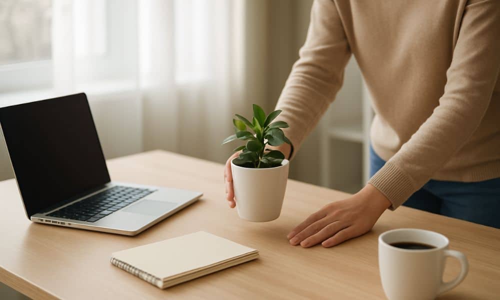 Change one element in your physical environment