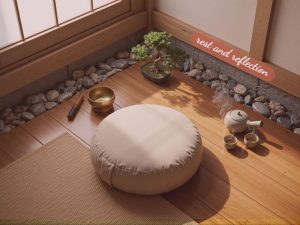 How to create a quiet sitting corner for rest and reflection